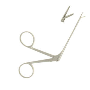 Ensemble de micro-pinces crocodiles en acier inoxydable, manuelles, de haute qualité, personnalisables, instrument chirurgical ORL certifié CE - Product Image 1