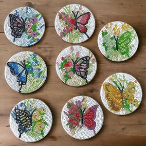 Beautiful Handmade Embroidery Customized Shape Seed Beads <b>Table</b> <b>Protectors</b> Floral Embroidery Beaded Detailing MD HANDICRAFTS - Product Image 4