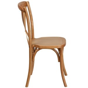 Silla Mechiel de Java Furni Craft, Modelo CO-01, Madera de Caoba Sólida, Diseño de Respaldo Cruzado, Moderna, Ecológica y Duradera - Product Image 3