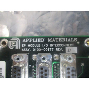 AMAT 0100-00177 Rev.E, Module d'interconnexion E/S EP - Équipements et pièces semi-conducteurs d'occasion fiables à l'échelle mondiale - Product Image 1