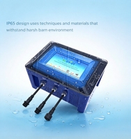 Sistema de Control de Iluminación Inteligente, Dimmer 0-10V/Triac, 1-6 Canales, 100-230V, Sistema de Iluminación para Aves de Corral