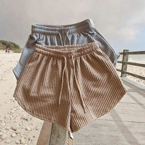 Shorts d'été personnalisés en velours côtelé pour femmes, taille basse, style Hot Pant, en Spandex, pour le sport et le cyclisme - Product Image 2