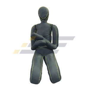 Mannequin de grappling en cuir PU rempli de sable pour l'entraînement au MMA, BJJ, Jiu Jitsu, Arts Martiaux Mixtes et Lutte, 4 pieds de haut, avec bandes de suspension - Product Image 6