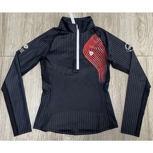 <b>Women</b> Fitness Sports Long Sleeve <b>Top</b> Quick Dry Gym Yoga Shirt Quarter <b>Zip</b> Slim Fit Running Workout Activewear Front - Product Image 5