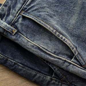 Custom Men's Stretch Denim Jeans Pants High Quality Denim Casual Straight Leg <b>Large</b> Men's Jeans Wholesale Price Denim Men Jeans - Product Image 6