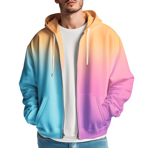 Nouvelle Arrivée Sweat à Capuche Zippé Oversize pour Homme – Manches Longues Décontracté - Product Image 6