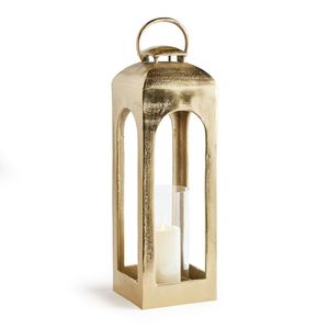 Porte-bougie et candélabres de luxe Perigold, design élégant en or avec porte-bougie en verre pour la décoration de la maison et l'éclairage d'événements - Product Image 2