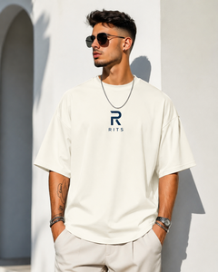 Camisetas de Hombre Rits Enterprises, Estilo Moderno, Diseño de Alta Calidad, 100% Algodón, Verano, Talla Grande, Lavado Ácido, Manga Corta, con Letras - Product Image 4
