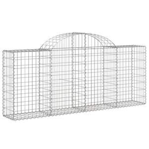 Cesto Gabion in Ferro Zincato Argento 50x40x30cm, Cesto Portaoggetti in Metallo Resistente per Cucina Stile Industriale - Product Image 5