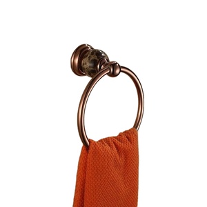 Anillo para toallas de mano de aluminio, accesorio de baño duradero y resistente a la humedad, ideal para apartamentos, oficinas y edificios comerciales - Product Image 1