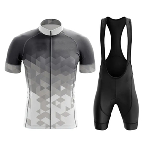 Tenues de cyclisme unisexes OEM en polyester respirant à séchage rapide pour l'extérieur, avec logo et couleurs personnalisés - Product Image 3