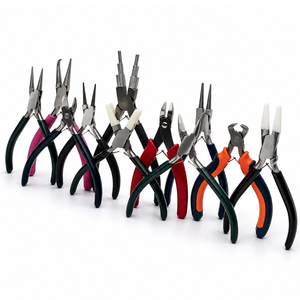 Professional Bead Jewelry Making Tool Kit 11PCS Stainless Steel <b>Pliers</b> <b>Set</b> for Craft and DIY Jewelry - Product Image 1