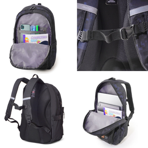 Waterproof Durable GPS Teen School <b>Backpack</b> 1039 for Teens Unisex with Large Capacity - Product Image 5