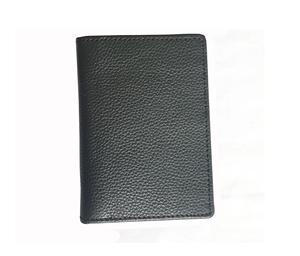 Unisex 2-Sided Slim Card Wallet Case Black PU <b>Leather</b> <b>Folio</b> Pocket with 8 Card Holders - Product Image 3