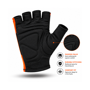 Half Finger Gel Padded Cycling Gloves Road Bike Mountain Bike <b>Bicycle</b> Gloves - Product Image 5