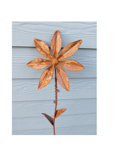 Estacas Decorativas de Metal para Jardín, Diseño para Bordes de Patio y Césped, Resistentes a la Intemperie, Accesorios de Soporte para Plantas de Exterior - Product Image 5