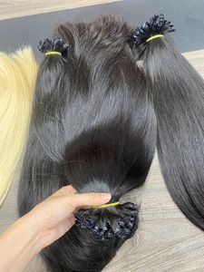 Extensions de cheveux Genius Weft, couleurs personnalisées, cuticules alignées, extrémités très lisses et épaisses, double tirage, 100g - Product Image 4
