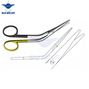 Ciseaux chirurgicaux de précision Cottle 16 cm / 6-1/4 pouces à lame dentelée Super Cut TC - Product Image 6