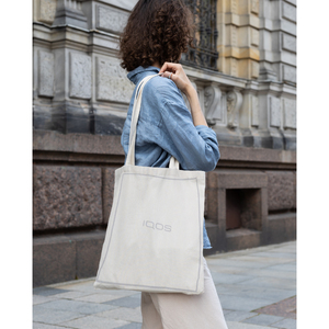 Customized Logo and Print at Affordable price <b>Long</b> Handle Eco-Friendly Reusable Cotton Shopping Tote <b>Bag</b> with Multiple Sizes. - Product Image 3