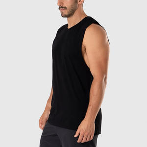 Casual transpirable gimnasio Fitness deportes chaleco lavado tejido sin mangas camiseta sin mangas para correr entrenamiento deportes amigables con los viajes - Product Image 2