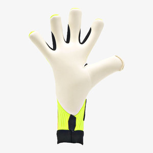 Gant de gardien de but professionnel 4 mm en latex allemand AlphaGrip respirant, antidérapant, réglable, à doigts entiers, avec paume longue et fermeture auto-agrippante - Product Image 2