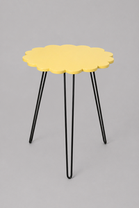 Modern Flower Shape Accent <b>Table</b> Metal <b>Side</b> <b>Table</b> Lounge <b>Table</b> for Living Room Bedroom Sofa Corner Coffee <b>Table</b> Furniture Piece - Product Image 5