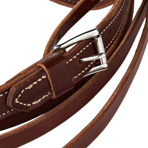 Riendas para Caballo de Cuero Premium con Siete Anillos de Goma, Agarre Cómodo, Riendas de Brida para Caza y Equitación de Alto Rendimiento - Product Image 5