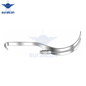 Retractor Deaver de 30 cm (12 Pulgadas) de Ancho y 50 mm con Iluminación de Fibra Óptica, Retractor Quirúrgico Reutilizable de Acero Inoxidable - Product Image 5