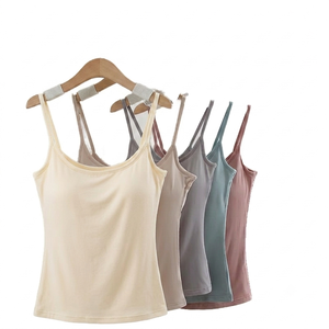 เสื้อกล้ามทรงลำลองสำหรับผู้หญิง รุ่น Primeum สีพื้น ผ้าเนื้อนุ่ม ระบายอากาศได้ดี น้ำหนักเบา เหมาะสำหรับออกกำลังกาย มีหลายสีให้เลือก - Product Image 1