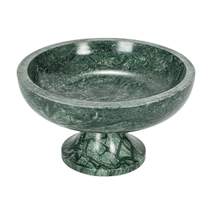 Bol en marbre blanc de luxe fait main, poli, pour salade de fruits, décoration moderne pour la maison, fournisseur en gros - Product Image 4