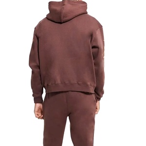 Ensemble deux pièces personnalisé de haute qualité surdimensionné coton Joggers pantalon de survêtement évasé à capuche 3D bouffée impression hommes polaire survêtement 2 pièces - Product Image 2