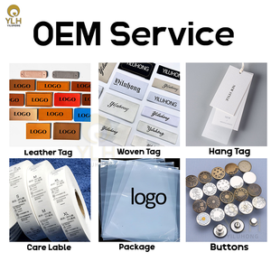 Maxi avant fente Baggy Denim robes Vintage moustaches femmes robes mode singe lavé OEM femmes jupes - Product Image 6