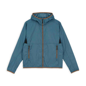Customized Design <b>Men's</b> Waterproof Windbreaker <b>Raincoat</b> with Coated Canvas Stand Collar in best sale - Product Image 4