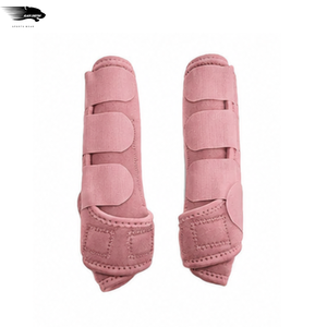 Botas de tendón para caballo, cómodas y duraderas, de neopreno, para entrenamiento y competición, con MOQ bajo y gran éxito de ventas. - Product Image 4