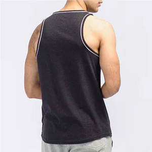 Camiseta sin Mangas de Hombre de Alta Calidad, 100% Algodón Tejido, Nuevo Diseño, Informal, para Gimnasio, Transpirable, de Secado Rápido, Ecológica, Corte Regular - Product Image 4
