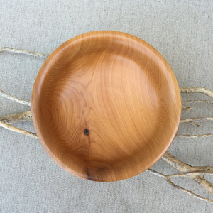 Corbeille à fruits en bois faite à la main avec poignée en métal, panier de service décoratif pour la cuisine, la table à manger, la décoration de la maison et le rangement - Product Image 2