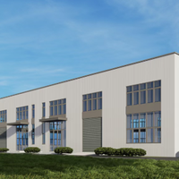 Edificios Prefabricados de Estructura de Acero, Almacén, Taller, Construcción de Edificios Metálicos con Estructura de Acero, Casa