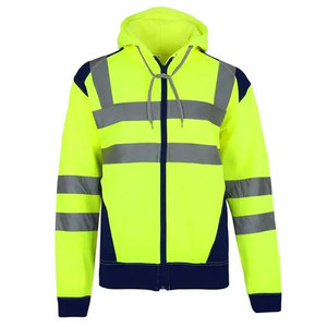 Chaqueta de seguridad de alta visibilidad, ligera y reflectante para trabajo al aire libre y protección en el lugar de trabajo. - Product Image 1