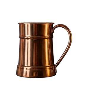 Tasses à Moscow Mule en cuivre pur, faites à la main, en cuivre massif, pour bière, vente en gros, très demandées - Product Image 1