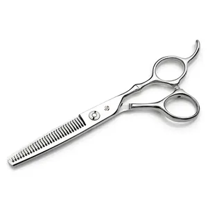 กรรไกรตัดผมมืออาชีพ J2 ผลิตจากเหล็กกล้าไร้สนิมญี่ปุ่น ชุดกรรไกรตัดผมสำหรับอุปกรณ์ร้านทำผมและจัดแต่งทรงผม - Product Image 2