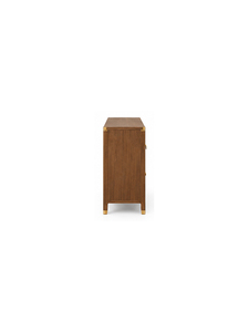 Buffet en bois de style chinois moderne, meuble de rangement élégant pour salle à manger et salon - Product Image 4