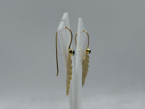 Pendientes colgantes finos de estilo clásico con perlas Base de latón de 1 Micra chapados en oro elegantes de primera calidad para mujer, regalo perfecto para fiesta de boda - Product Image 2