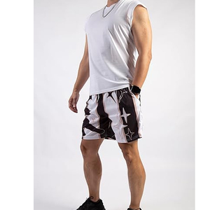 กางเกงบาสเก็ตบอลตาข่ายผู้ชายแบบสั่งทำพิเศษ เอวยางยืด มีเชือกผูก กระเป๋าข้าง พิมพ์ลายดิจิตอล 3 มิติ แบบซับลิเมชั่น รับผลิตแบบ OEM - Product Image 5