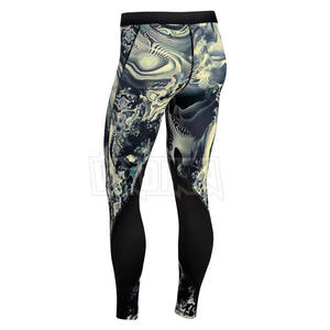 <b>Women</b> High Waist Abstract Print Yoga <b>Leggings</b> Seamless Sublimation Gym Workout Pants Full Length - Product Image 3