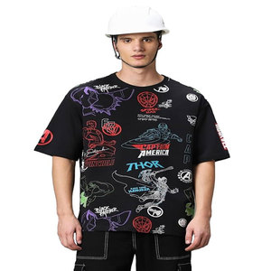 Camiseta de Hombre de Diseño Nuevo, de Lujo, de Algodón de Calidad, Corte Holgado, Hombros Ligeramente Caídos, Marca Blanca, Talla Grande - Product Image 2