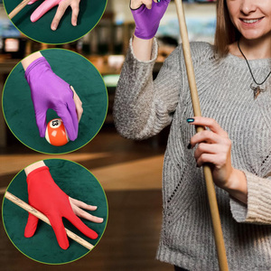 Guante de Snooker Personalizado Profesional de 3 Dedos, Guante de Billar para Mano Izquierda y Derecha, Guante de Pool con Dedos Abiertos, Guantes de Snooker a Bajo Precio - Product Image 4
