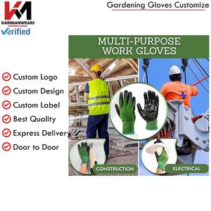 Gants de jardinage professionnels, haute durabilité, respirants, légers, paume renforcée, ajustement confortable - Product Image 5