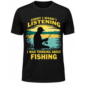 Fishing <b>Shirt</b> <b>Men</b> Black Cotton <b>Printed</b> Front Design Breathable Outdoor Wear - Product Image 2