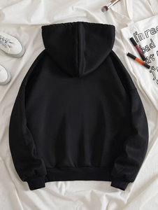 <span class=keywords><strong>Felpa</strong></span> Corta da <span class=keywords><strong>Donna</strong></span> <span class=keywords><strong>con</strong></span> Stampa, Nuovissima, Versatile, Casual <span class=keywords><strong>con</strong></span> <span class=keywords><strong>Zip</strong></span>, Perfetta per Autunno e Inverno - Product Image 2