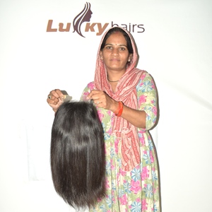 Raw Super Double Drawn Straight Remy Indian Human Hair <b>Wig</b> HD Transparent <b>Lace</b> <b>Frontal</b> Glueless Pre Plucked Natural Natural Wave - Product Image 2